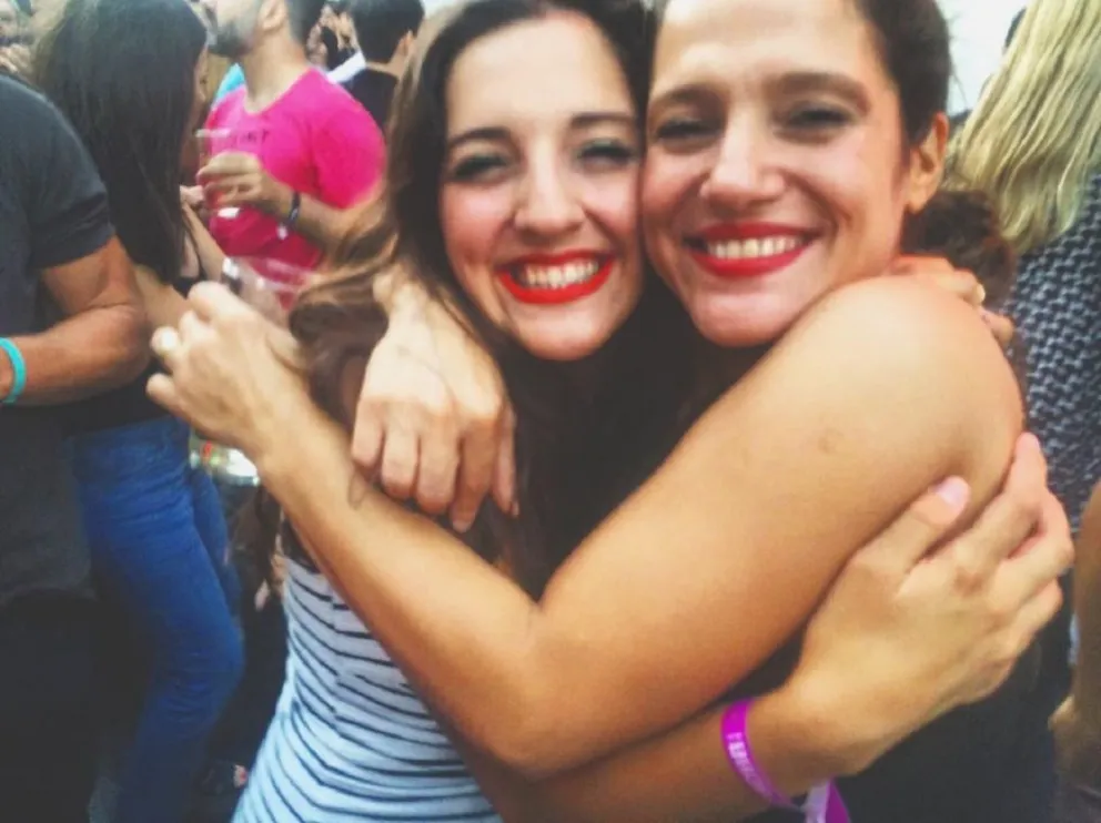 Jana Maradona y su mamá. Fuente (Instagram)
