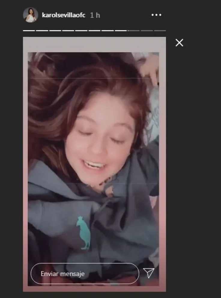 Karol Sevilla. Fuente (Instagram)