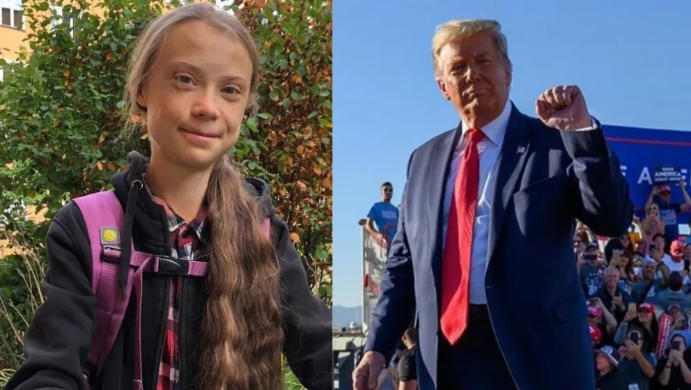 Greta Thunberg tildó de ridículo a Donald Trump tras un polémico tuit
