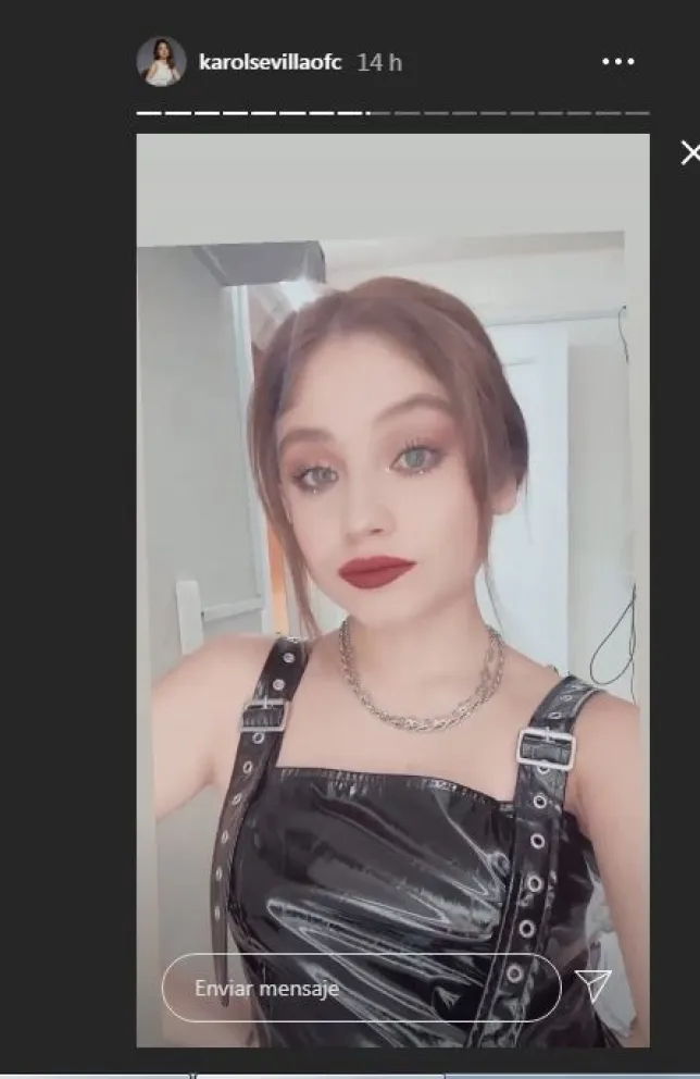 Karol Sevilla. Fuente (Instagram)