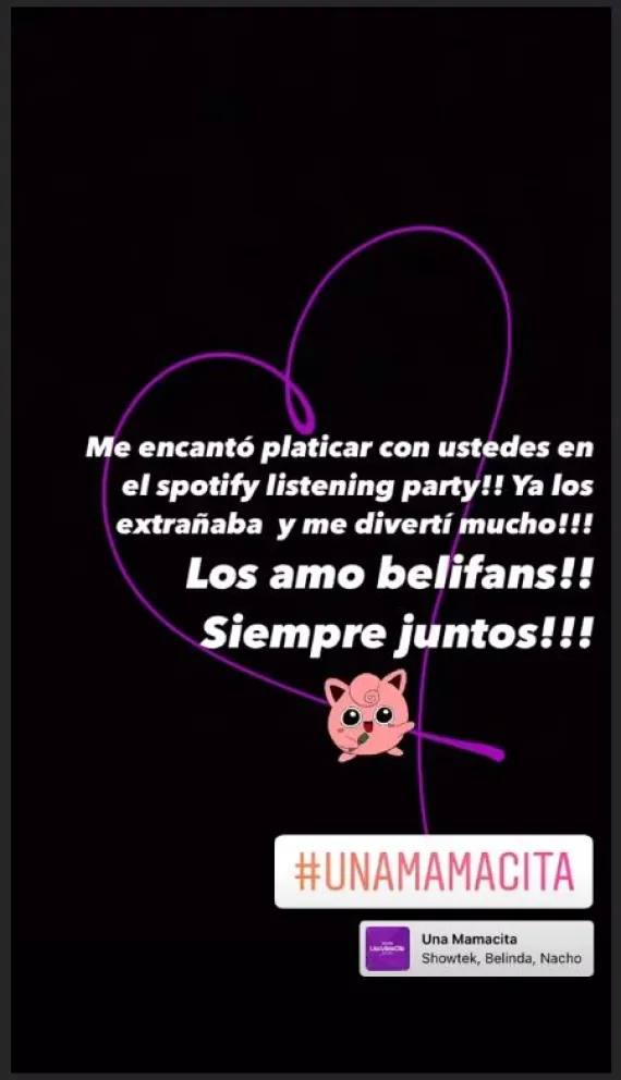 Belinda cautiva a todos