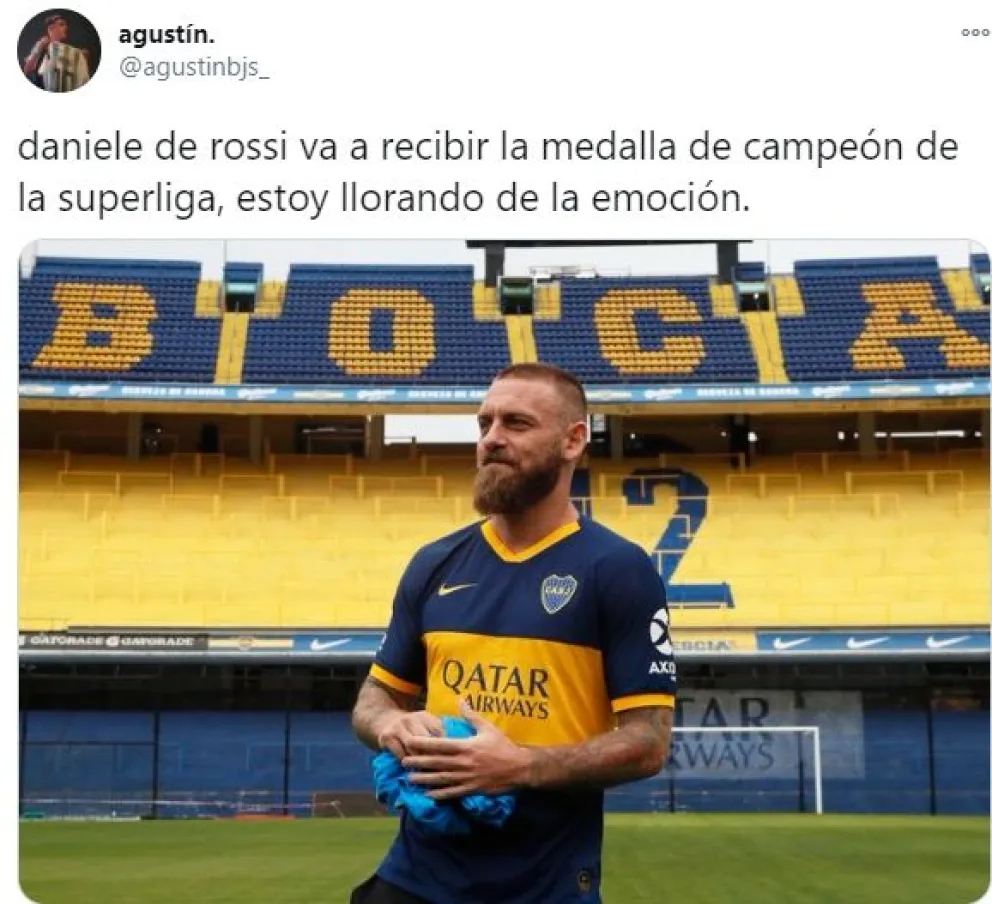 De Rossi recibió la medalla de campeón ¡Ocho meses después!