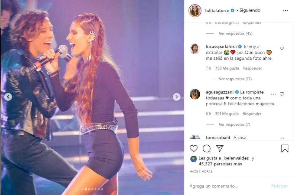 Lola Latorre y su mensaje de despedida del Cantando 2020: Apareció Yanina Latorre y se pudrió todo