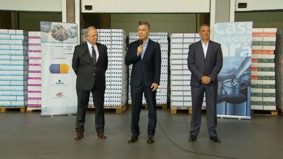 El presidente Macri presentó en PAMI un nuevo sistema de compra de medicamentos con mejores precios