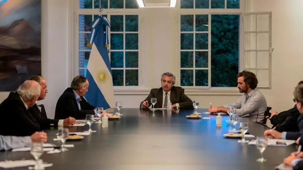 Reunión en Olivos: Twitter 