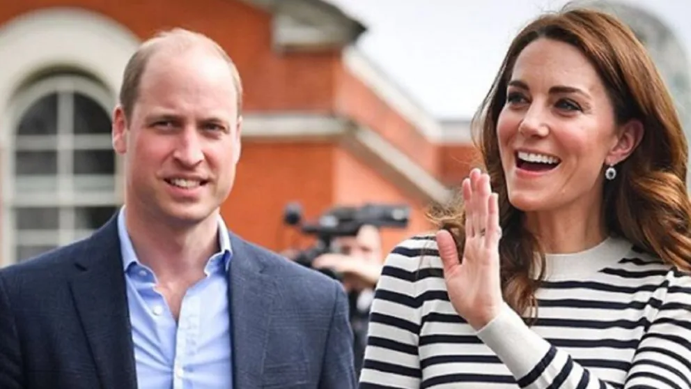 El príncipe William y Kate Middleton. Fuente: Twitter