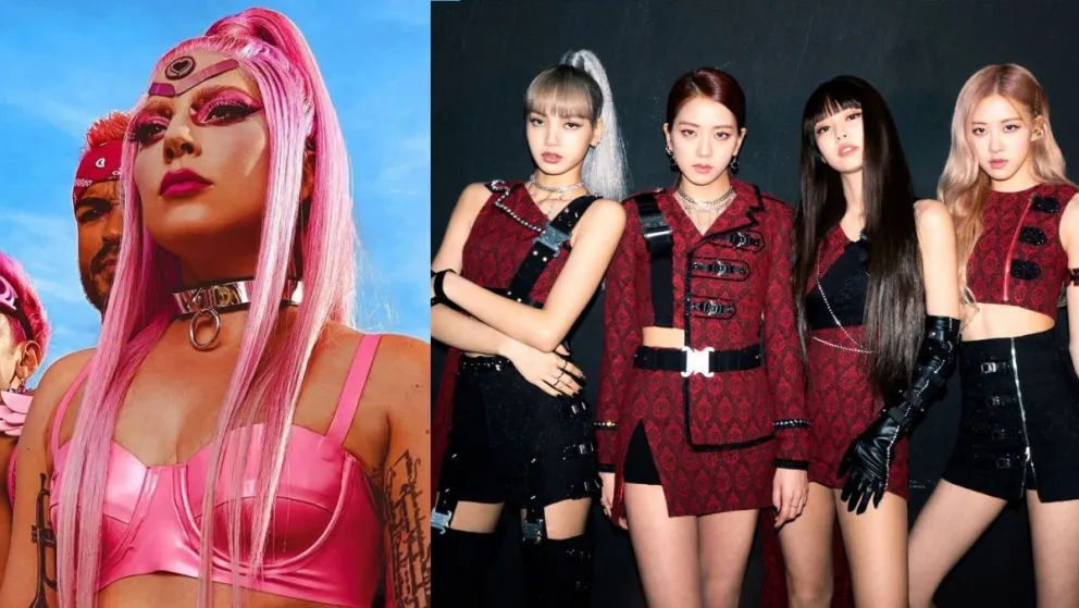 Lady Gaga y Blackpink. Fuente: Instagram