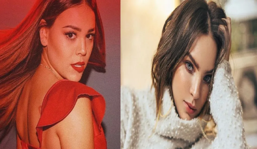 Danna Paola y Belinda. Fuente (Instagram)