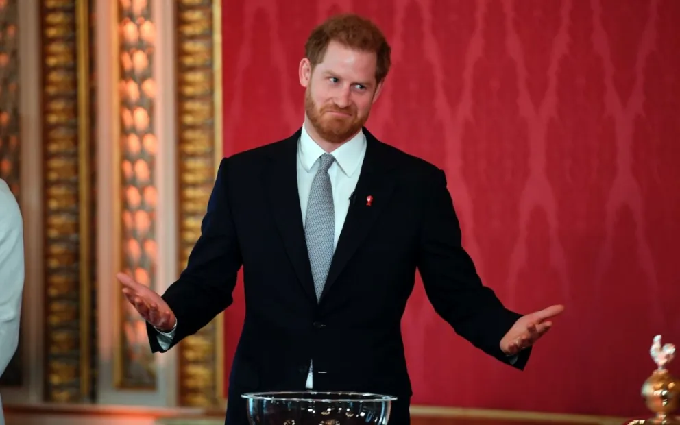 El Principe Harry. Fuente: Instagram
