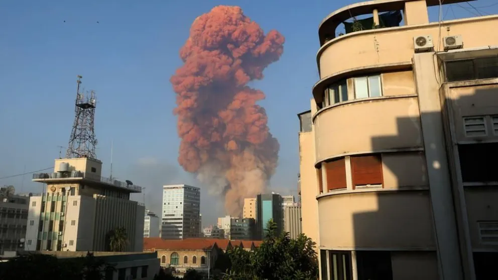 Explosión en Beirut