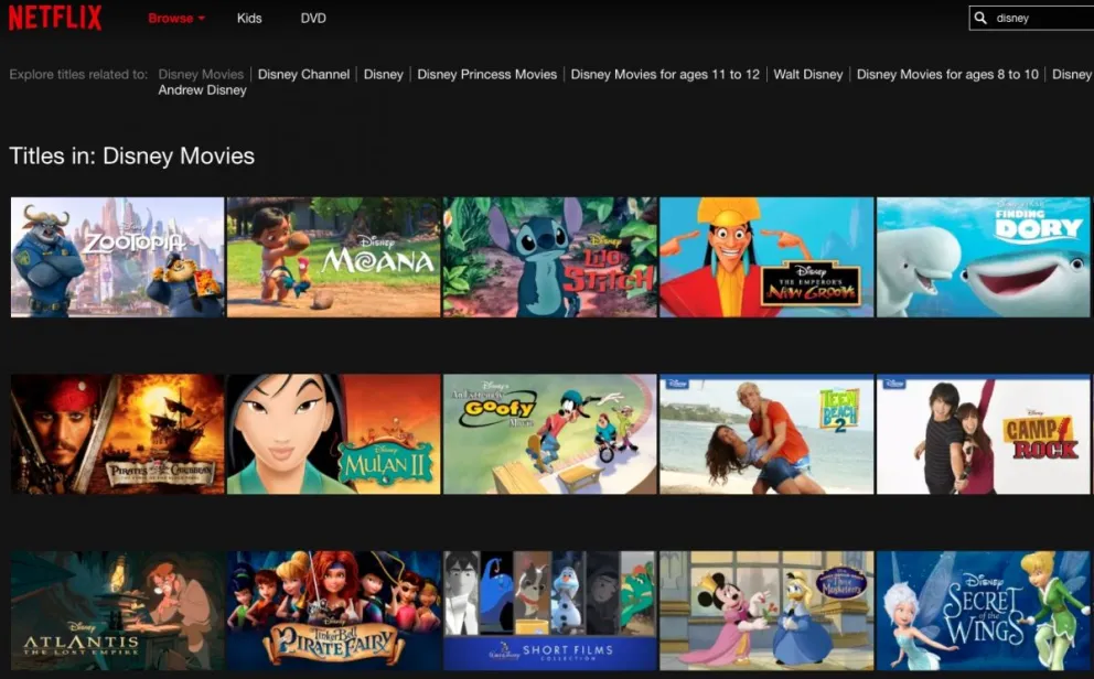 Netflix y Disney Plus. Fuente: Instagram 