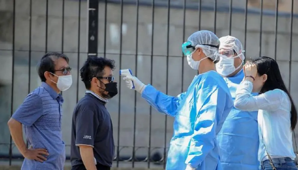 Reporte coronavirus. Fuente: Twitter
