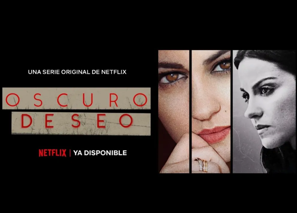 Maite Perroni en Oscuro deseo. Fuente (Twitter)