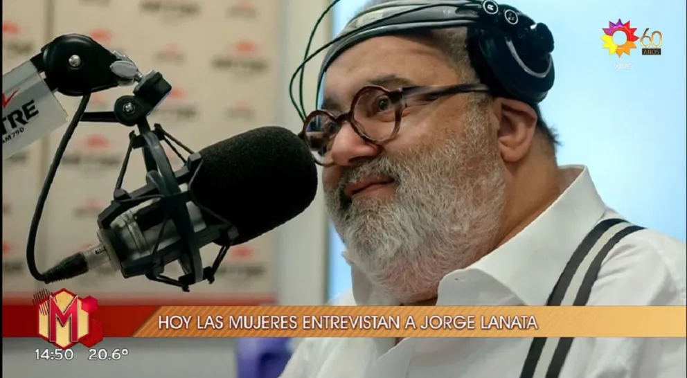 Jorge Lanata en Mujeres del Trece. Fuente (Canal Trece)