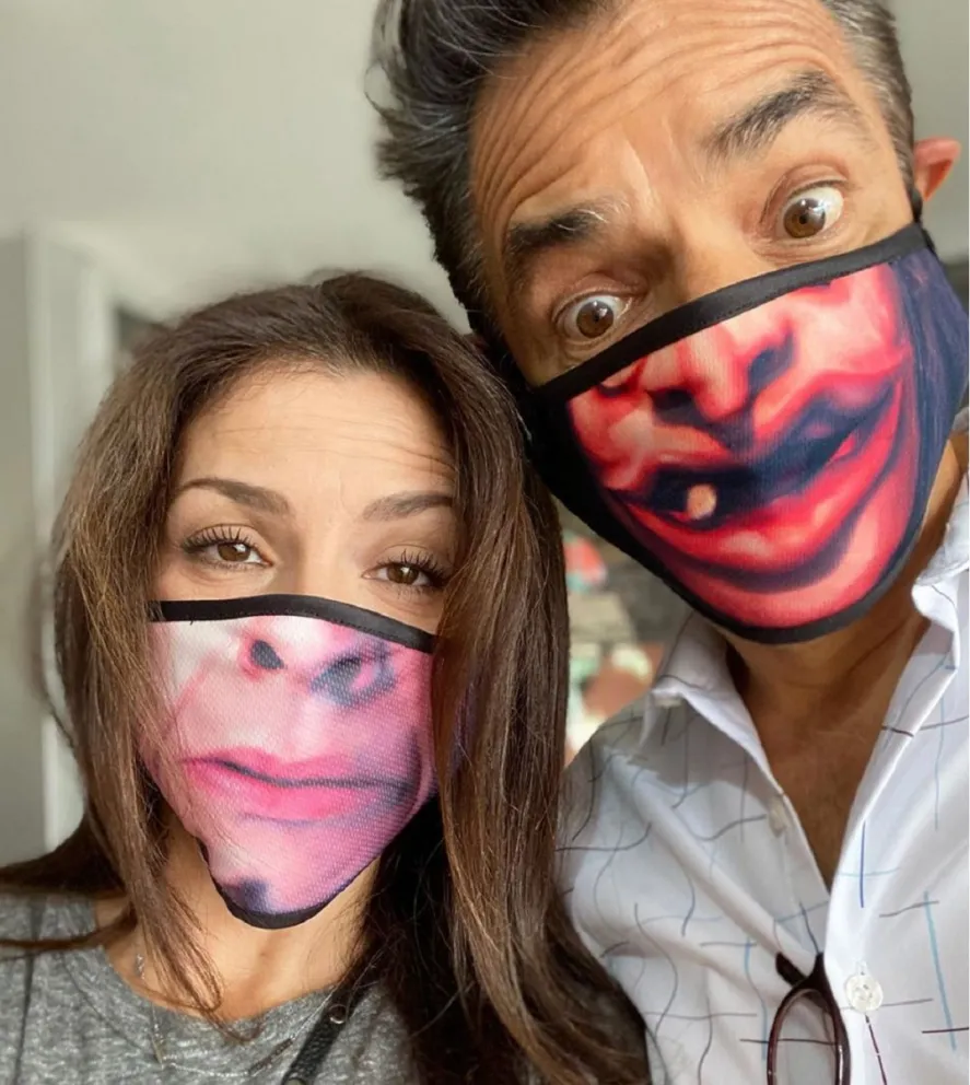 Alessandra Rosaldo y Eugenio Derbez
