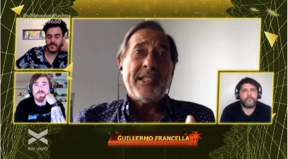 Guillermo Francella. Fuente (Últimos cartuchos)