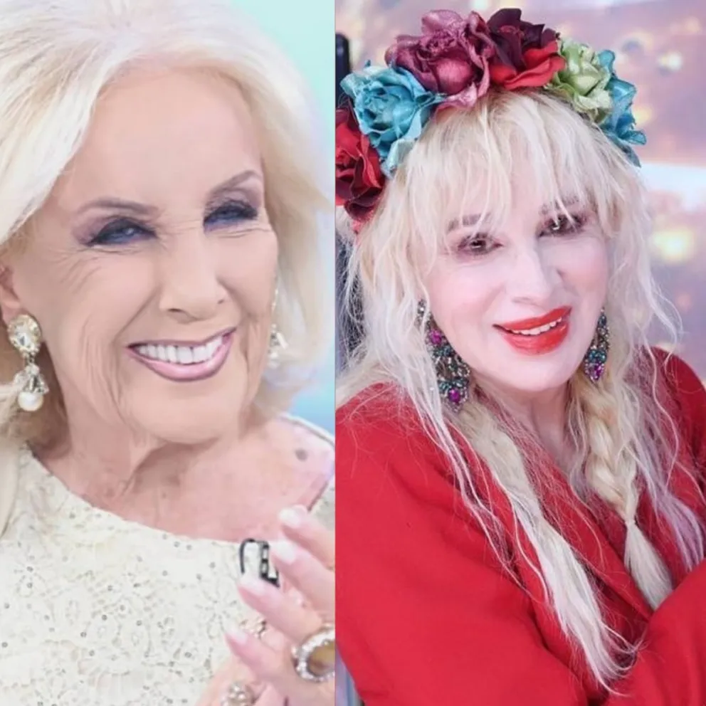 Todos contra Lola: Mirtha Legrand bancó a su amiga Nacha Guevara tras las burlas de la joven