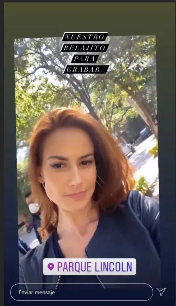 Altair Jarabo en las grabaciones de Vencer el desamor 