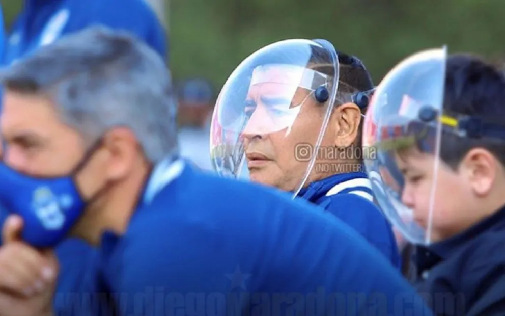Diego Maradona. Fuente (Twitter)