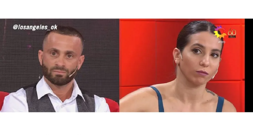 Martín Baclini y Cinthia Fernández. Fuente (Canal Trece)