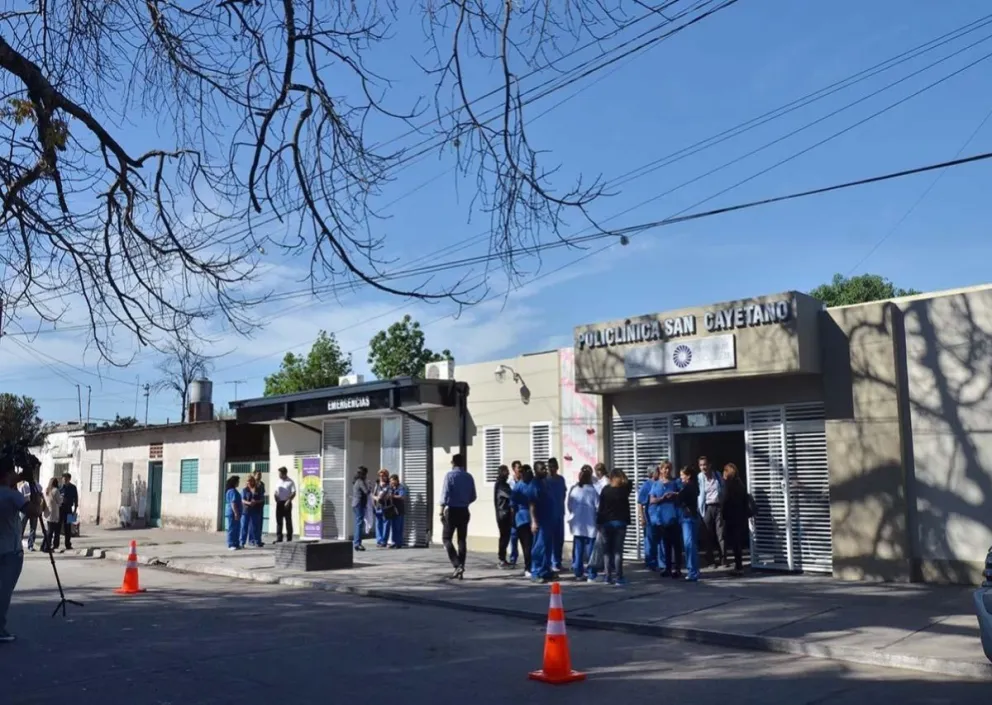Policlínica San Cayetano. Fuente: (Twitter)