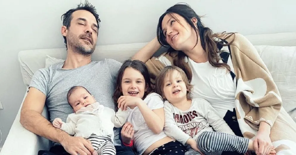 ¡De vuelta a lo retro! Paula Chaves reveló un divertido baile de Pedro Alfonso junto a sus hijos