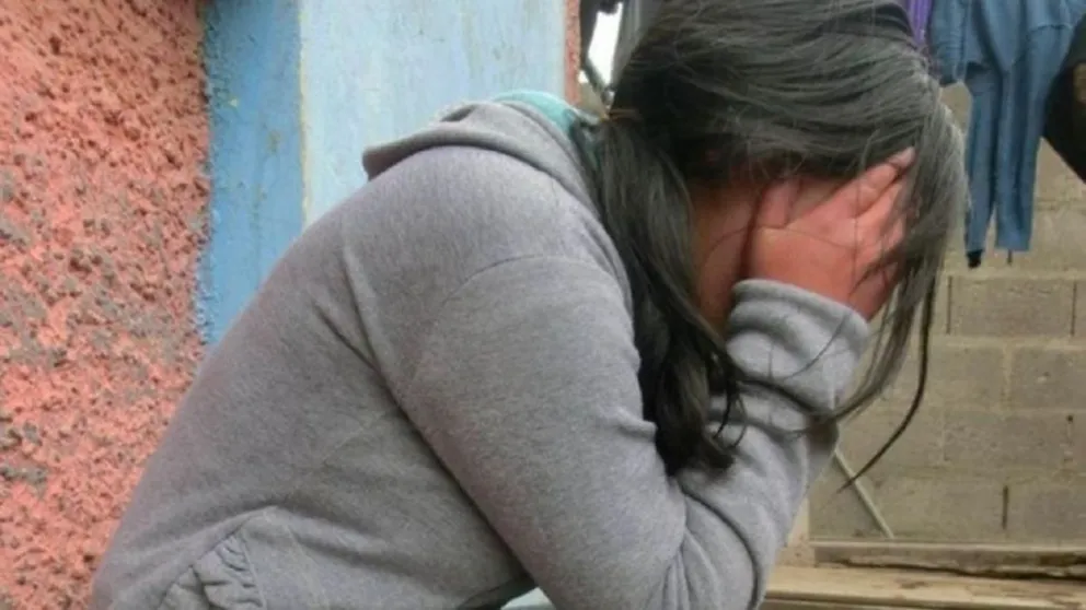 Mujer desesperada