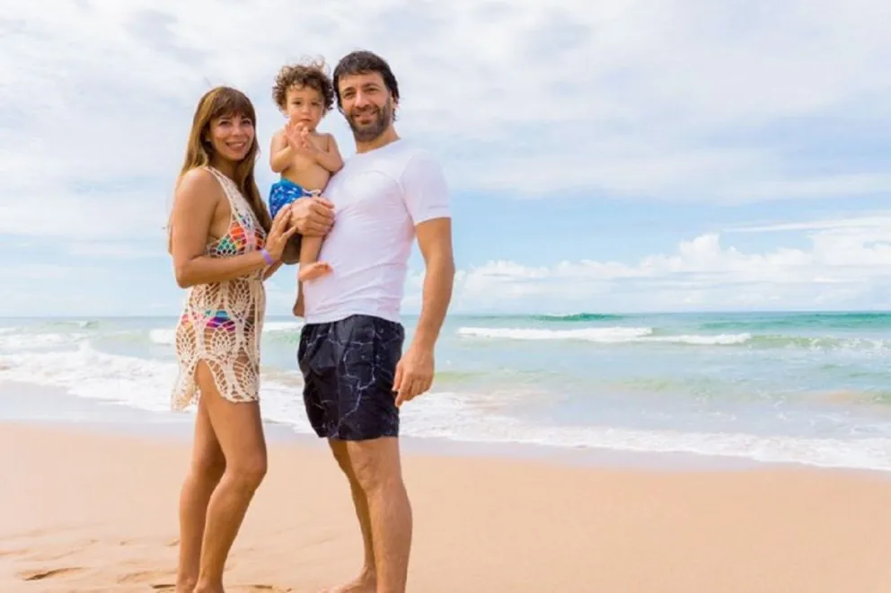 Ximena Capristo, Felix y Gustavo Conti. Fuente (Instagram)