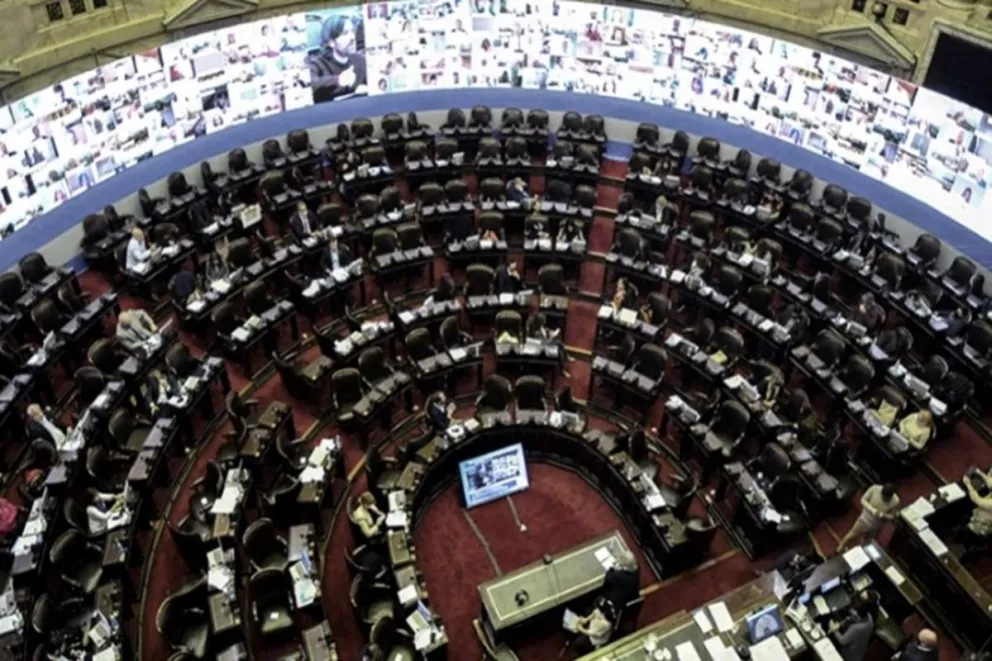 Cámara de Diputados. Fuente: (Twitter)