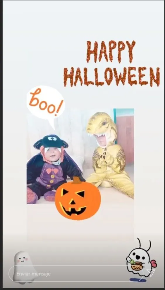 Anahí y sus hijos