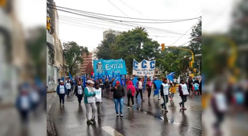 Manifestaciones en pleno centro salteño: 'Le decimos basta al Gobierno que no nos escucha"