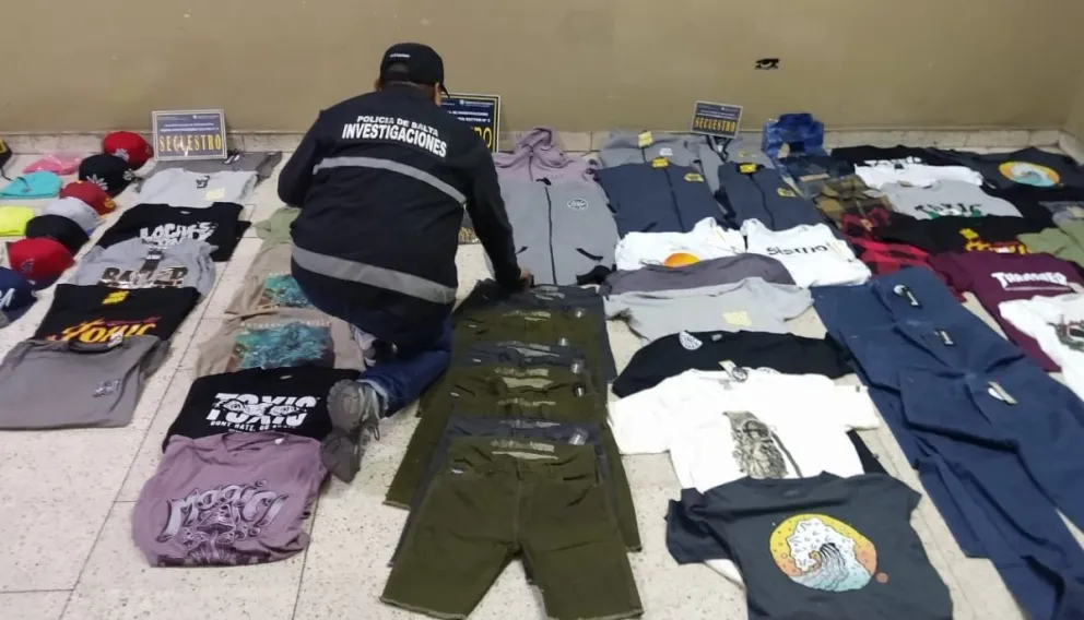Lo engancharon con mercadería valuada en más de 200 mil pesos