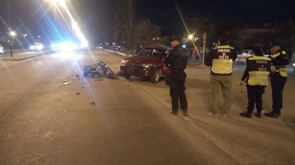Siniestro vial en Av. Tavella: liberaron al conductor del auto