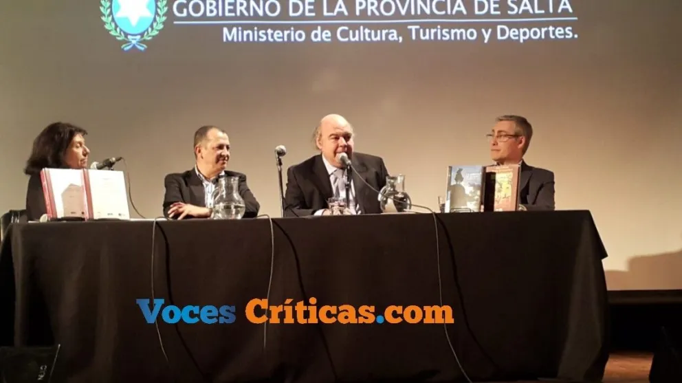 Abel Cornejo presentó en Buenos Aires "La Mirada de Güemes - Una historia política"