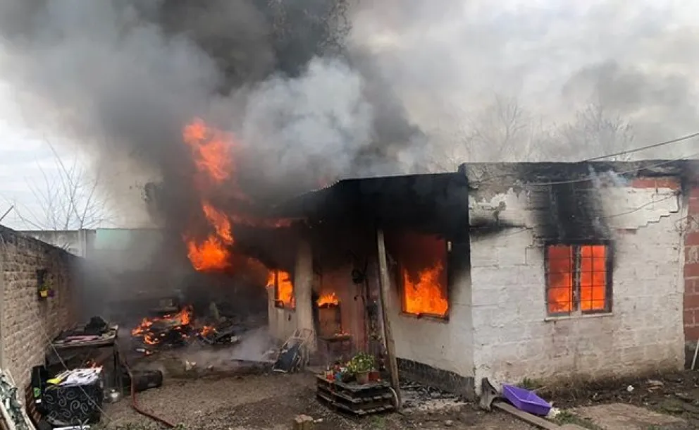 Desolación: salteños perdieron todo en un incendio