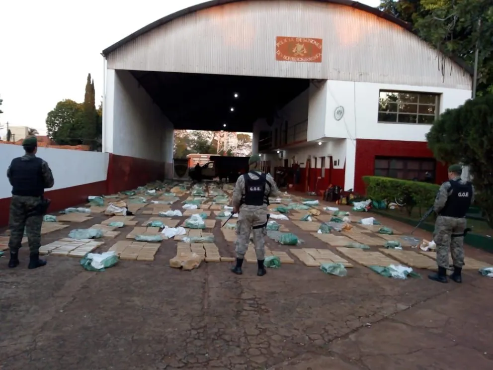 Tremendo: gran golpe al narcotráfico en Misiones