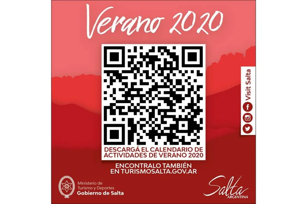 Calendario de Verano 2020 en Salta