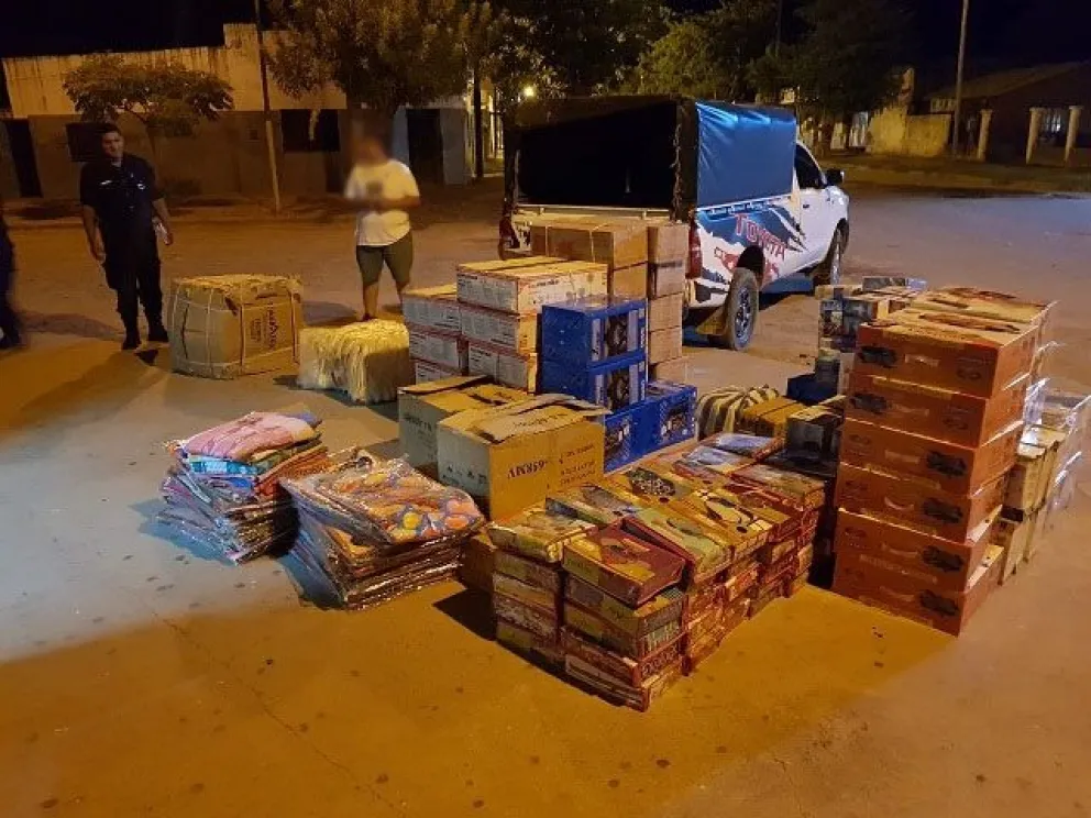 Anta: secuestraron mercadería ilegal valuada en más de medio millón de pesos