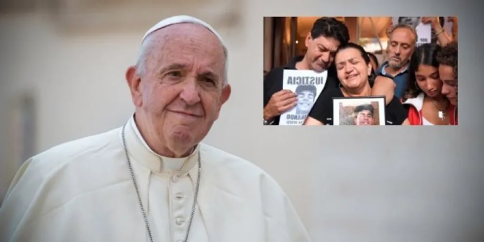 ¿Qué les dijo el Papa Francisco a los padres del joven asesinado en Villa Gesell?