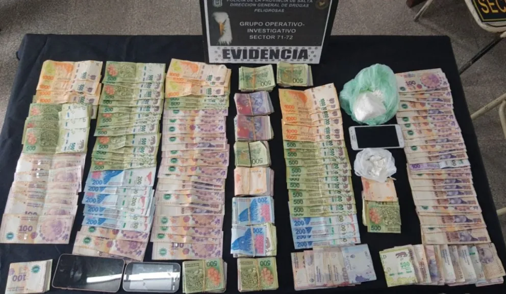 Tres salteños vendían droga desde un hospedaje:¿dónde?