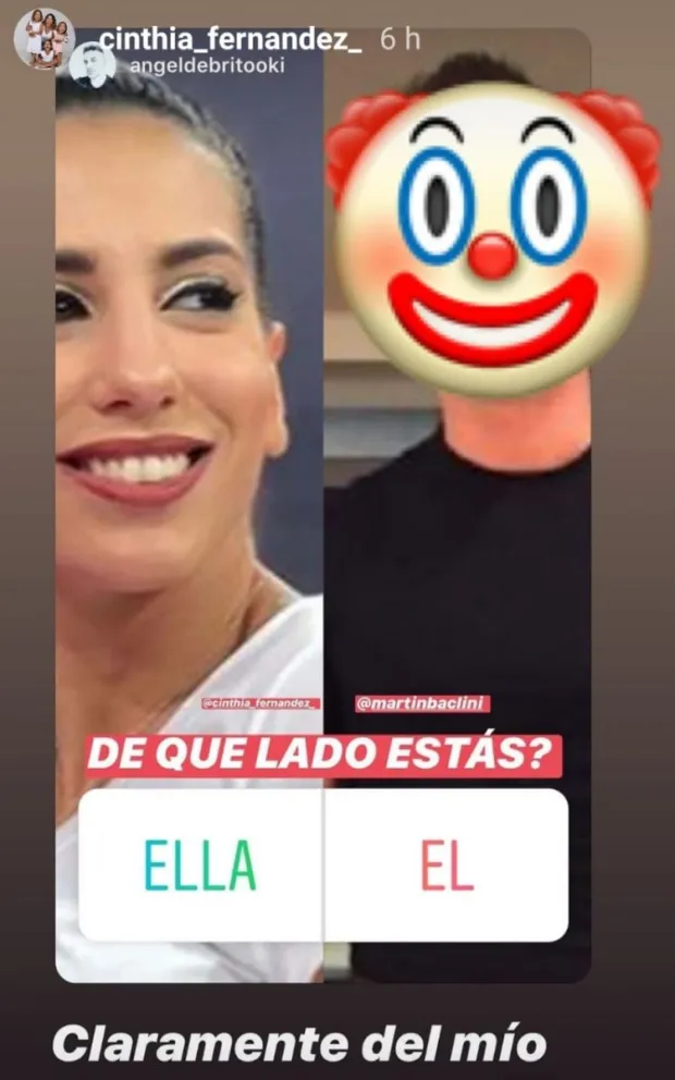 Cinthia Fernández. Fuente: (Instagram)