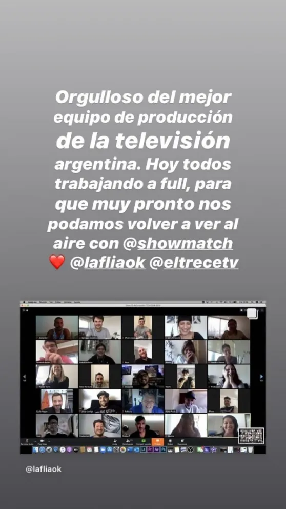 Marcelo Tinelli. Fuente: (Instagram)