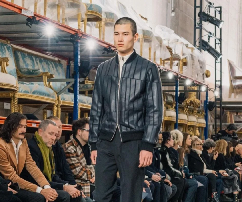 Desfile Hermes (Fuente Instagram). 