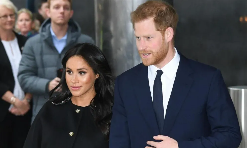 El Príncipe Harry y Meghan Markle. Fuente: Twitter
