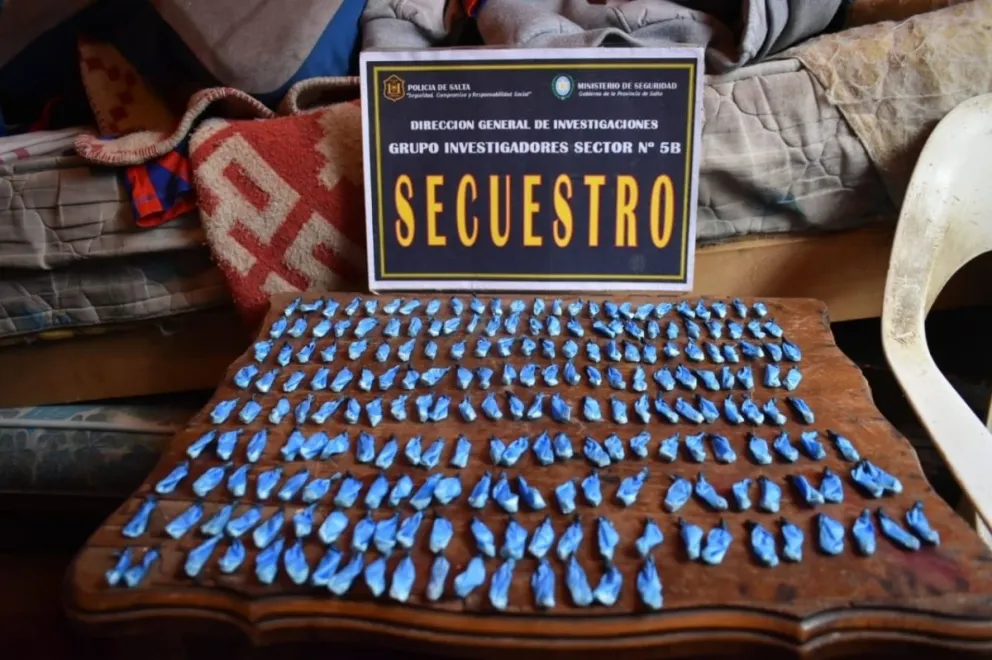Secuestro de cocaína. Fuente: Twitter