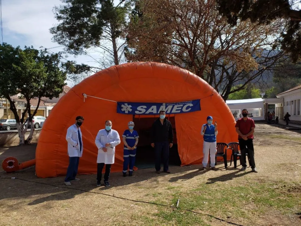 Carpa Hospital San Bernardo
