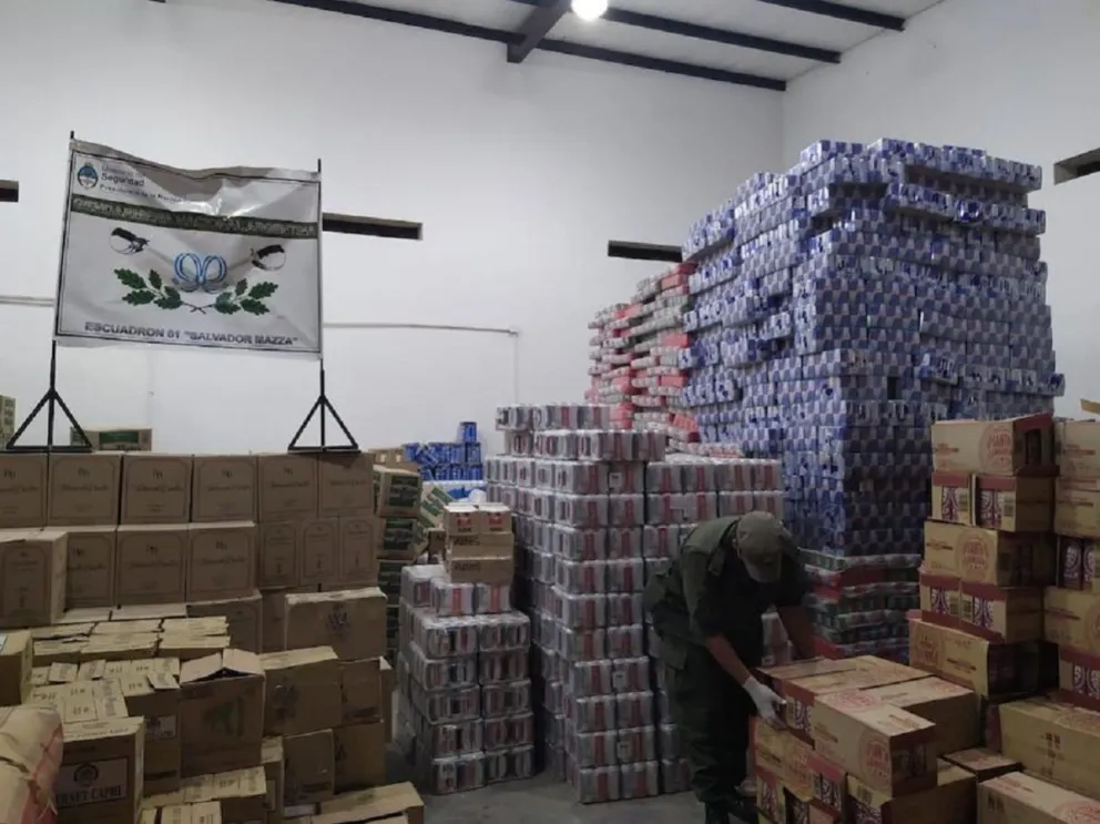 Incautaron mercadería valuada en $11 millones en el norte salteño
