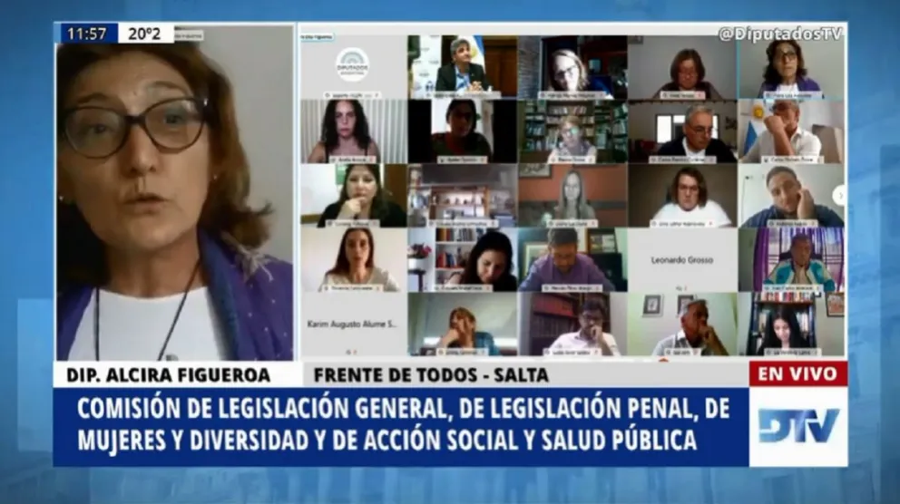 Alcira Figueroa, a favor de la Ley IVE: "En Orán se producen 20 abortos clandestinos por día"