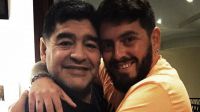Diego Jr y Diego Maradona. Fuente (Instagram)