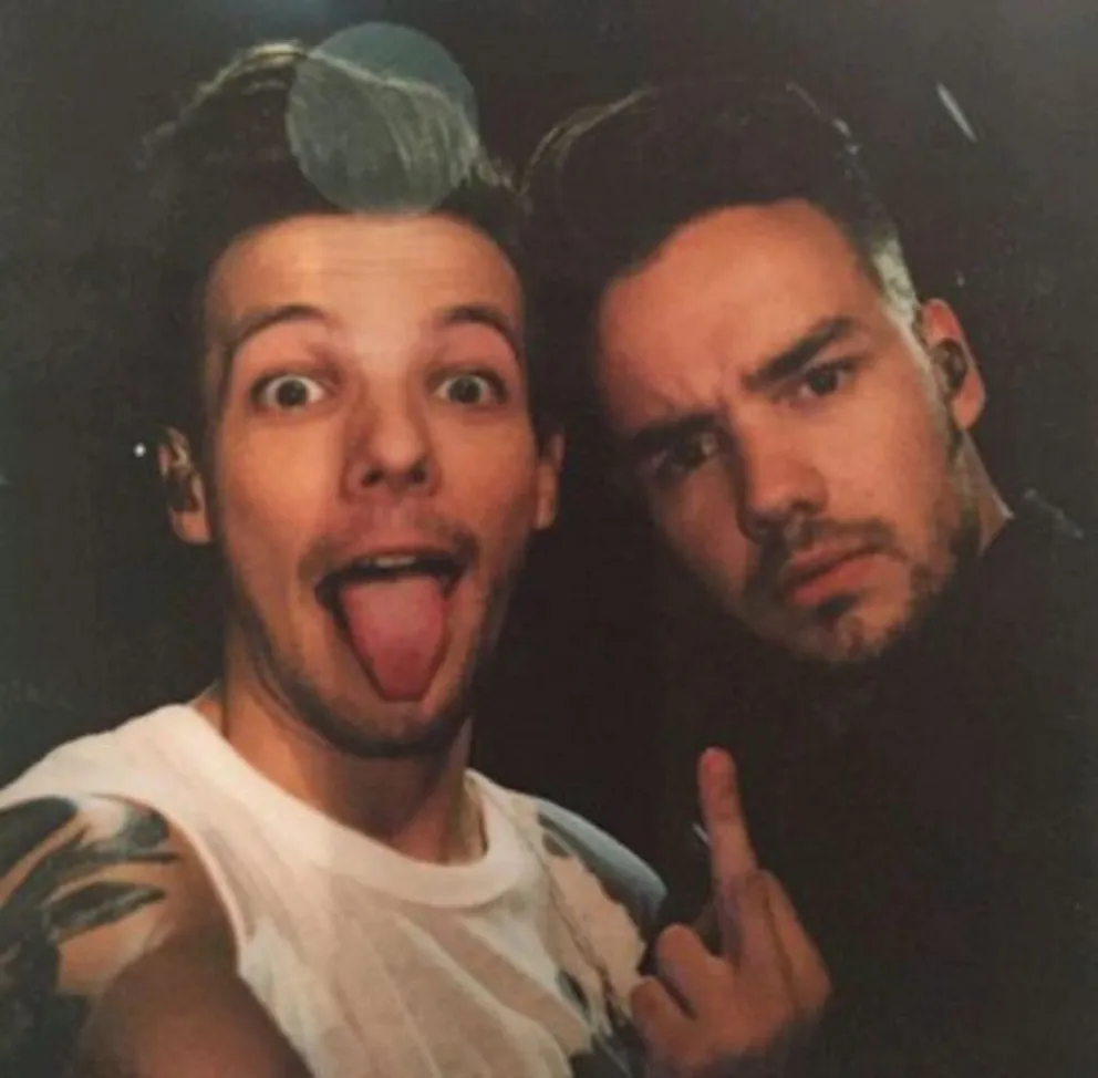 Liam Payne y Louis Tomlinson. Fuente (Twitter)